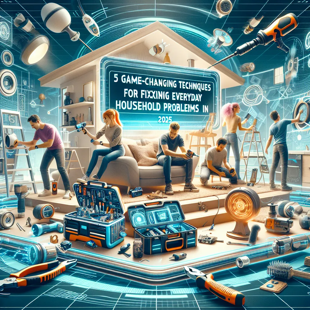 5 Game-Changing DIY Techniques for Fixing Everyday Household Problems in 2025