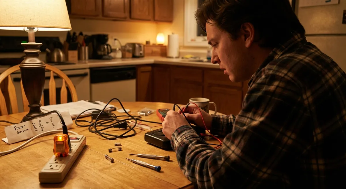 Home Power Checkup: Fixing Electronics That Suddenly Won’t Turn On