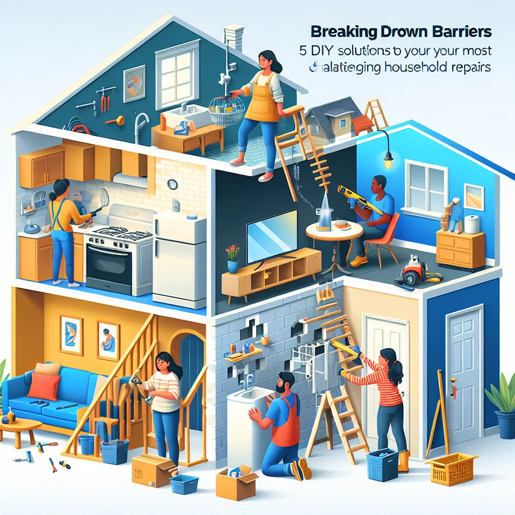 Breaking Down Barriers: 5 DIY Solutions to Your Most Challenging Household Repairs