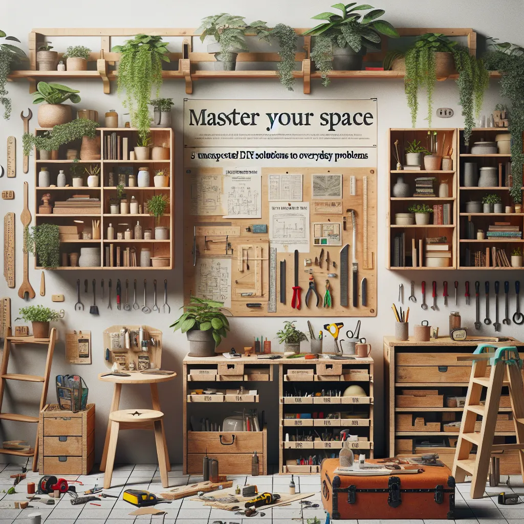 Master Your Space: 5 Unexpected DIY Solutions to Everyday Problems