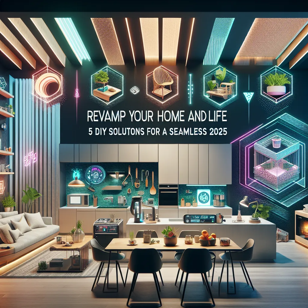 Revamp Your Home and Life: 5 DIY Solutions for a Seamless 2025