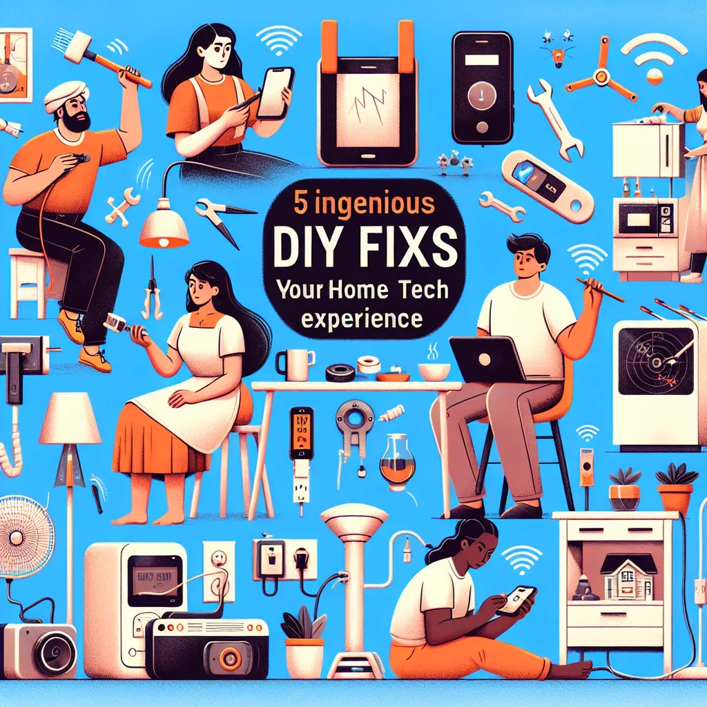 5 Ingenious DIY Fixes to Upgrade Your Home Tech Experience
