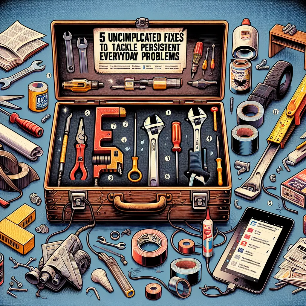 5 Uncomplicated Fixes to Tackle Persistent Everyday Problems