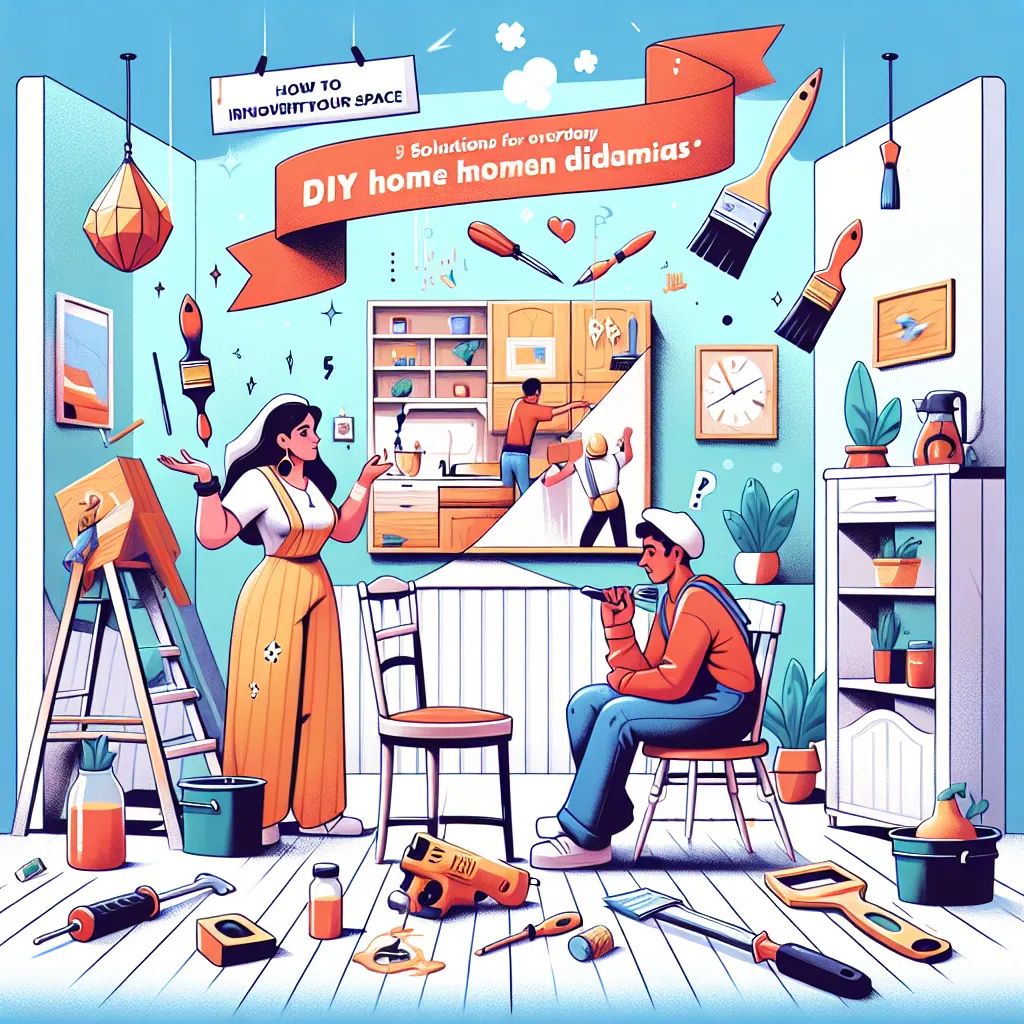 How to Reinvent Your Space: 5 DIY Solutions for Everyday Home Dilemmas