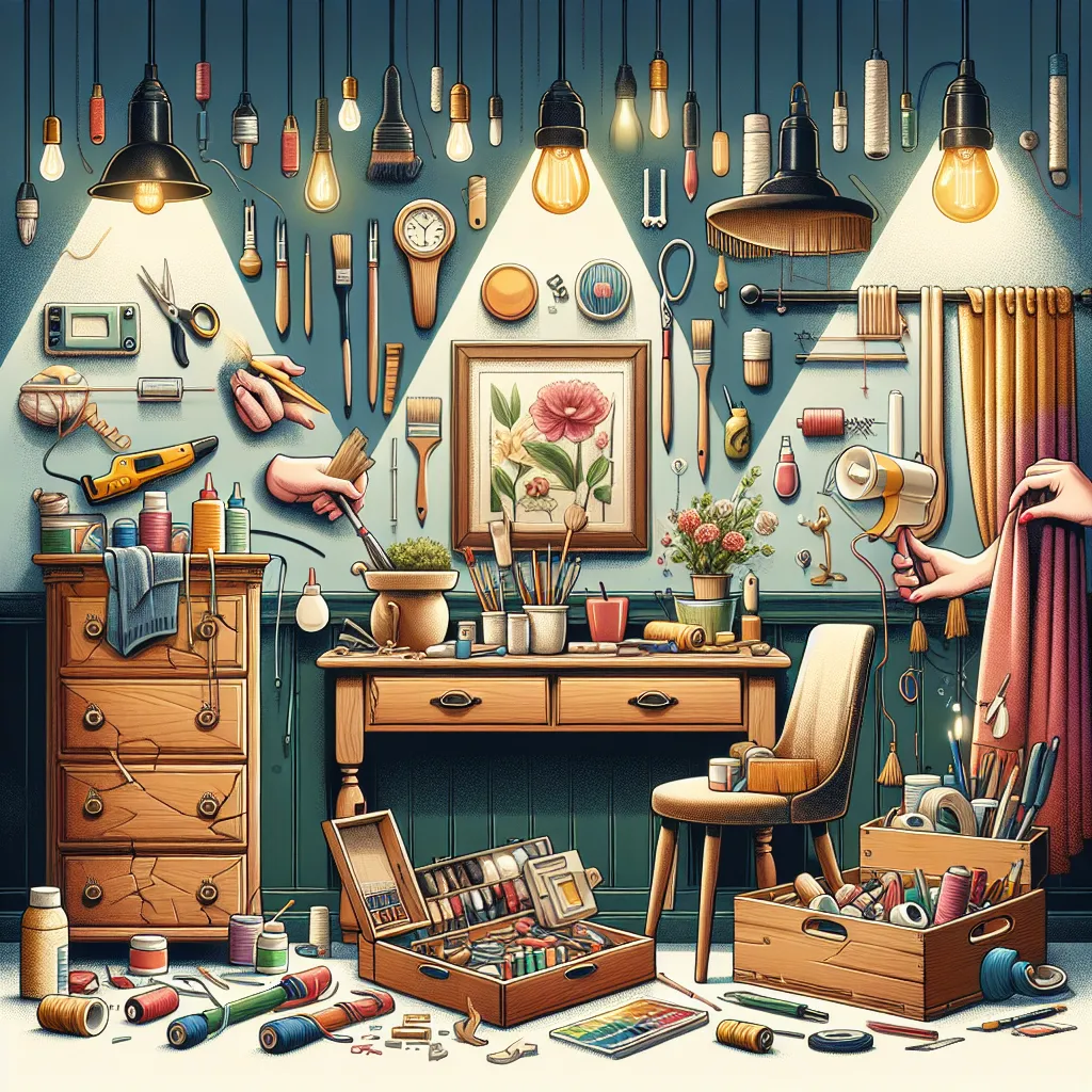 5 Creative DIY Solutions to Revitalize Your Household Items