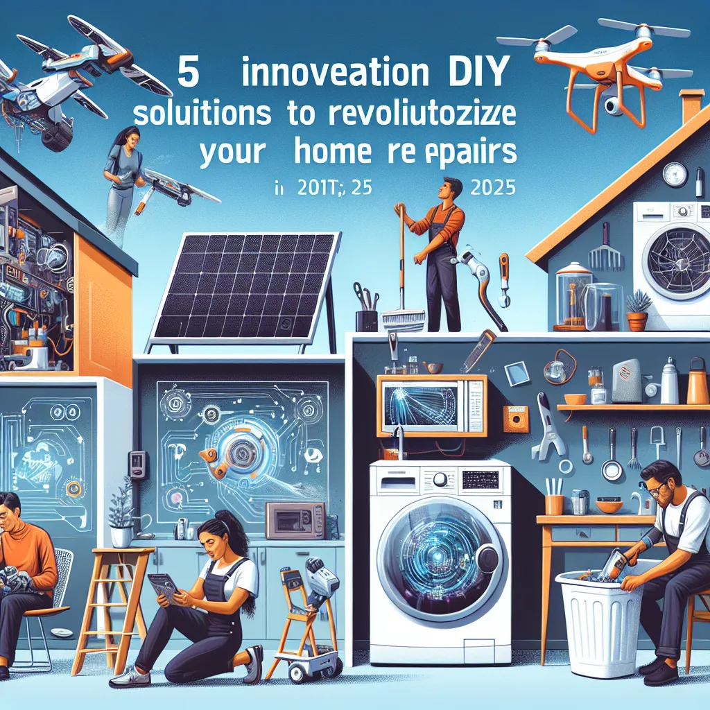 5 Innovative DIY Solutions to Revolutionize Your Home Repairs in 2025
