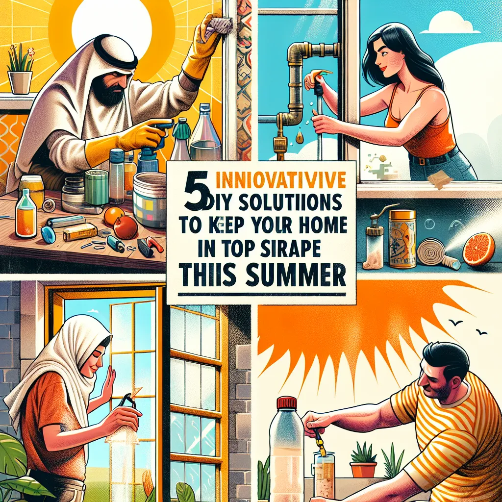 5 Innovative DIY Solutions to Keep Your Home in Top Shape This Summer