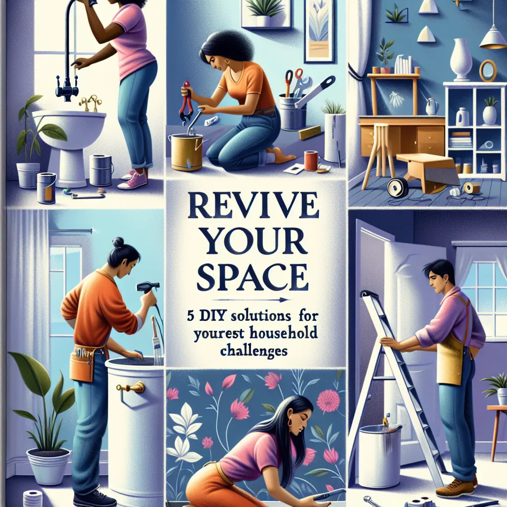 Revive Your Space: 5 DIY Solutions for Your Toughest Household Challenges