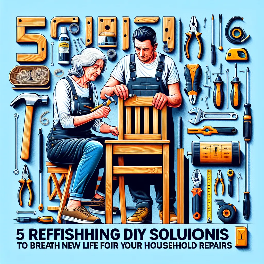 5 Refreshing DIY Solutions to Breathe New Life into Your Household Repairs