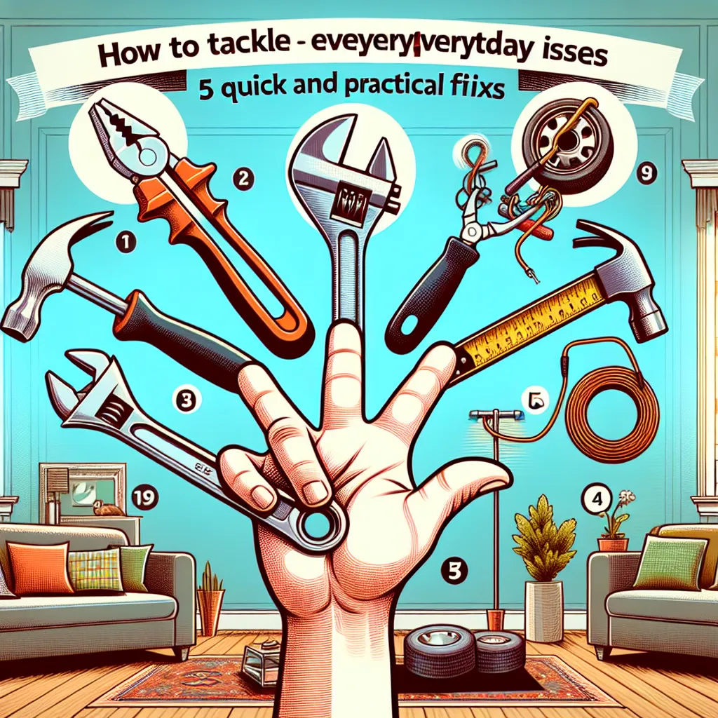 How to Tackle Everyday Issues: 5 Quick and Practical Fixes