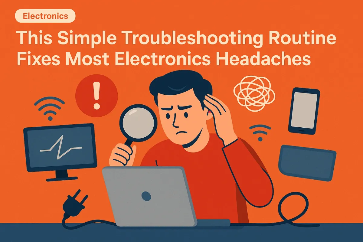 This Simple Troubleshooting Routine Fixes Most Electronics Headaches