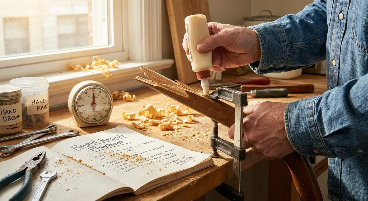 Rapid Repair Playbook: Everyday Fixes You Can Do in Minutes