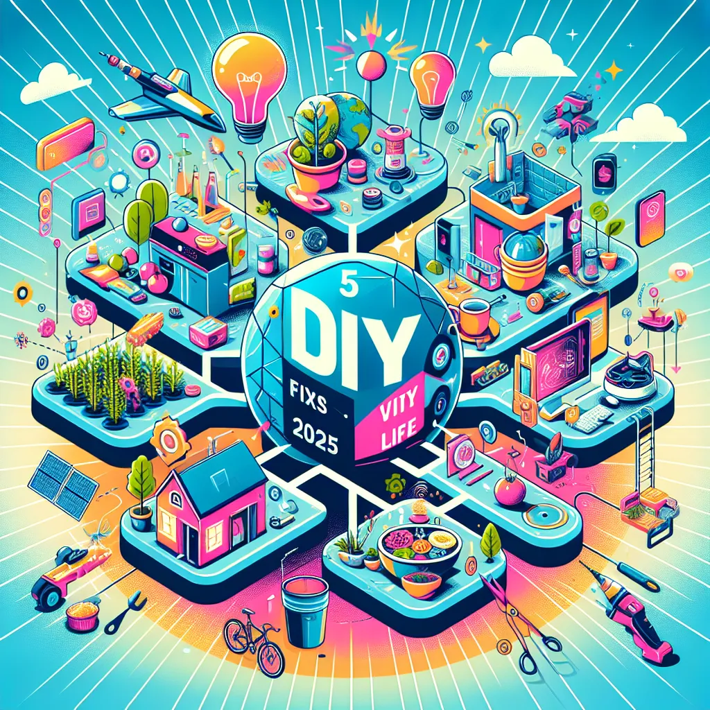 5 DIY Fixes That Will Revolutionize Your Everyday Life in 2025