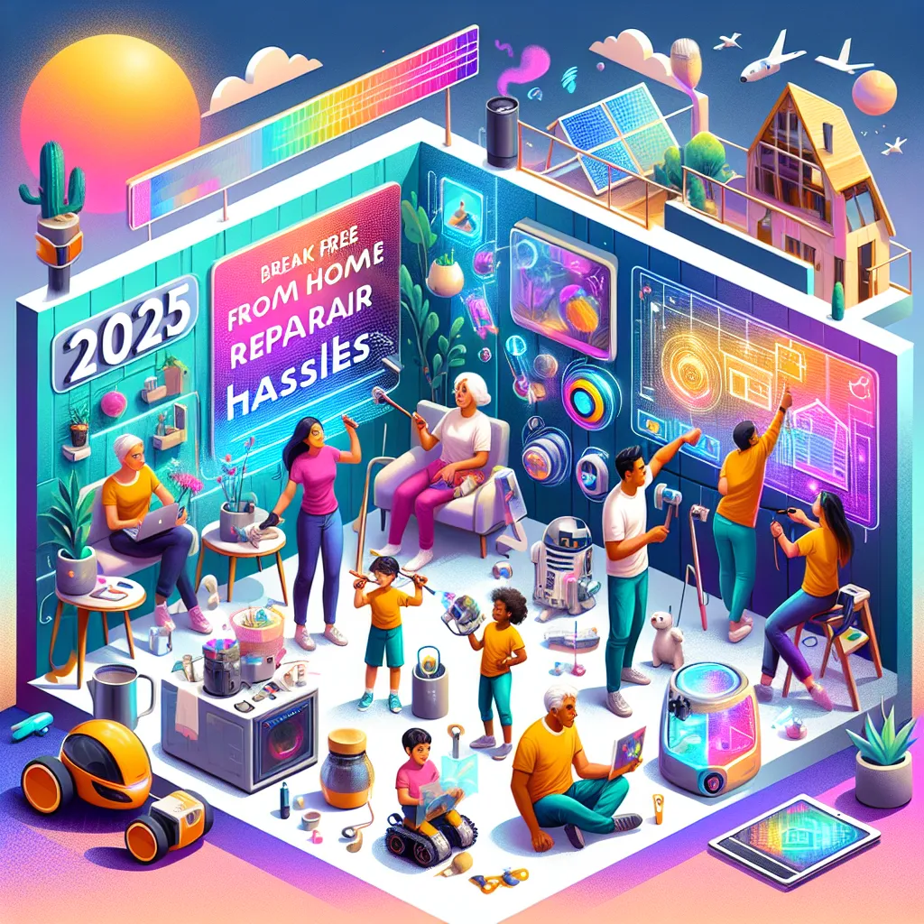 Break Free from Home Repair Hassles: 5 Unbeatable DIY Tactics for 2025