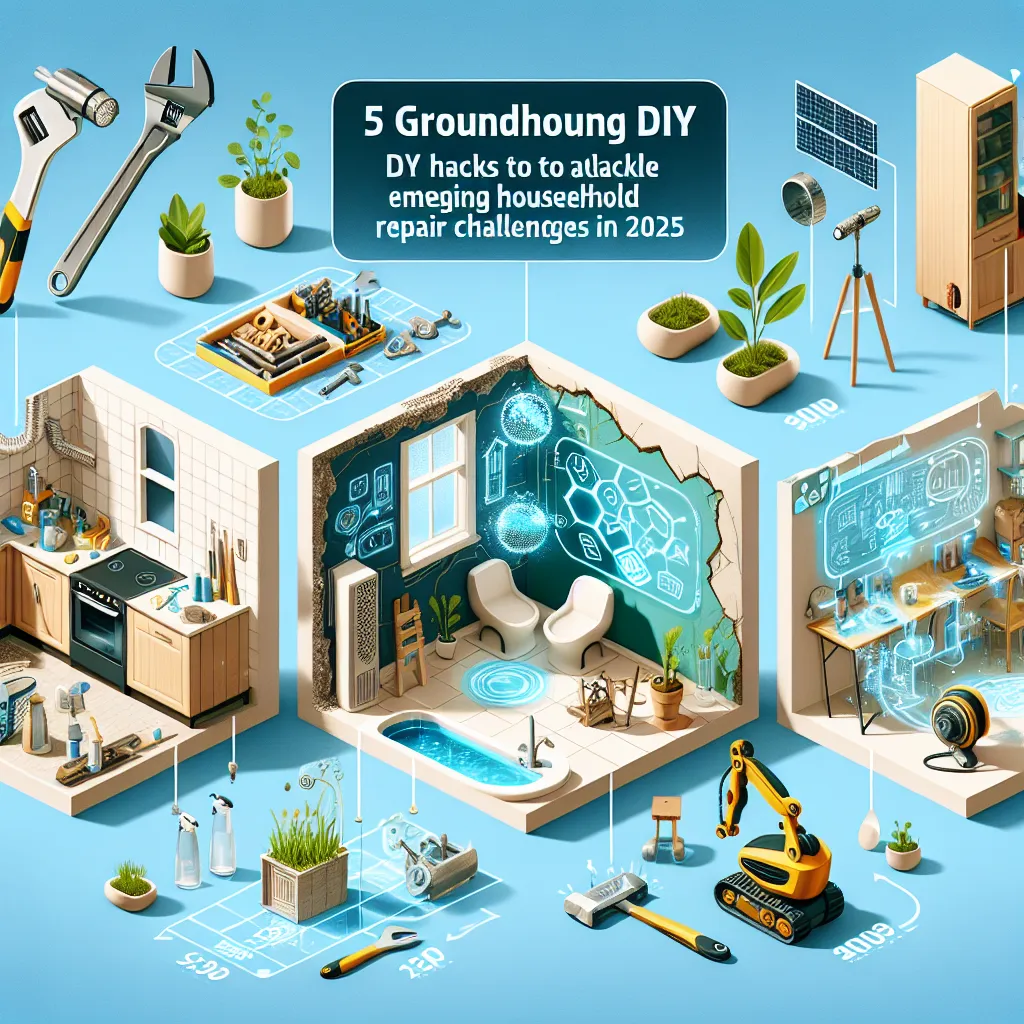 5 Groundbreaking DIY Hacks to Tackle Emerging Household Repair Challenges in 2025