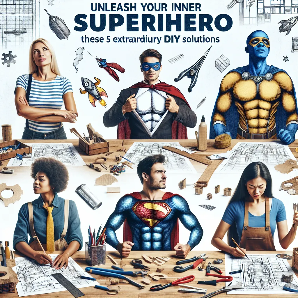 Unleash Your Inner Superhero with These 5 Extraordinary DIY Solutions
