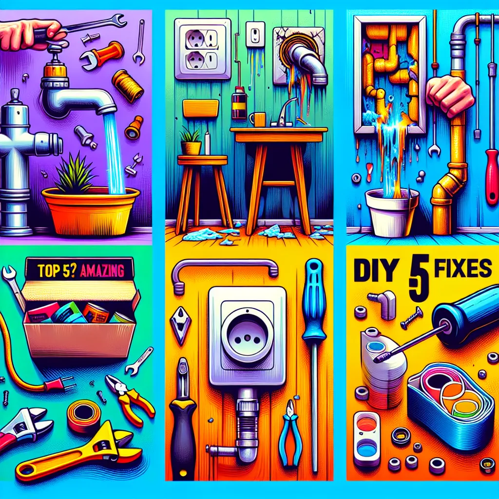 Top 5 Amazing DIY Fixes for Your Household Woes
