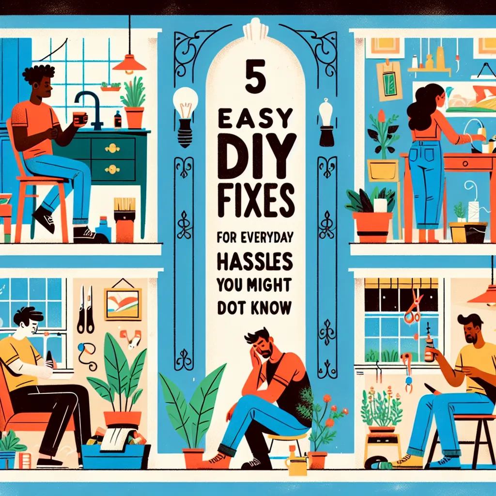 Five Easy DIY Fixes for Everyday Hassles You Might Not Know