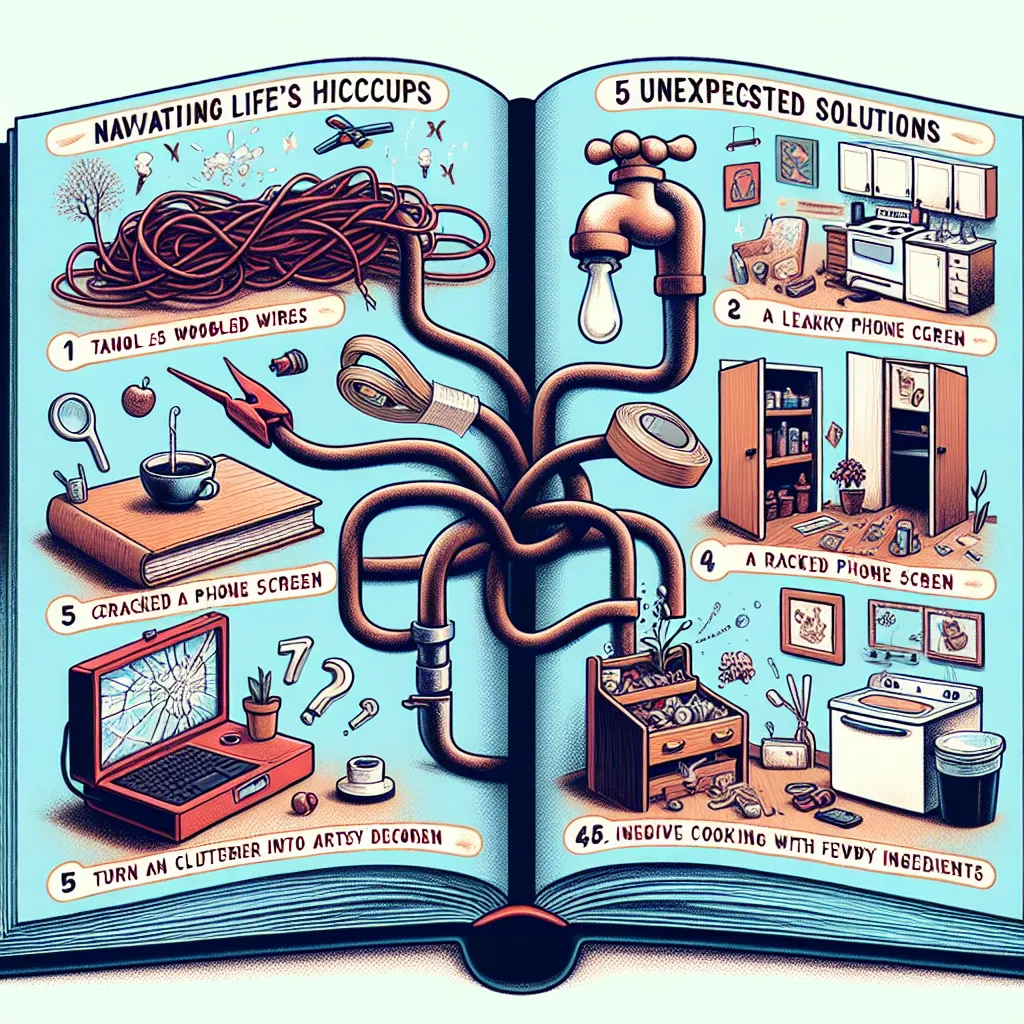 Navigating Life's Hiccups: 5 Unexpected Solutions to Everyday Problems