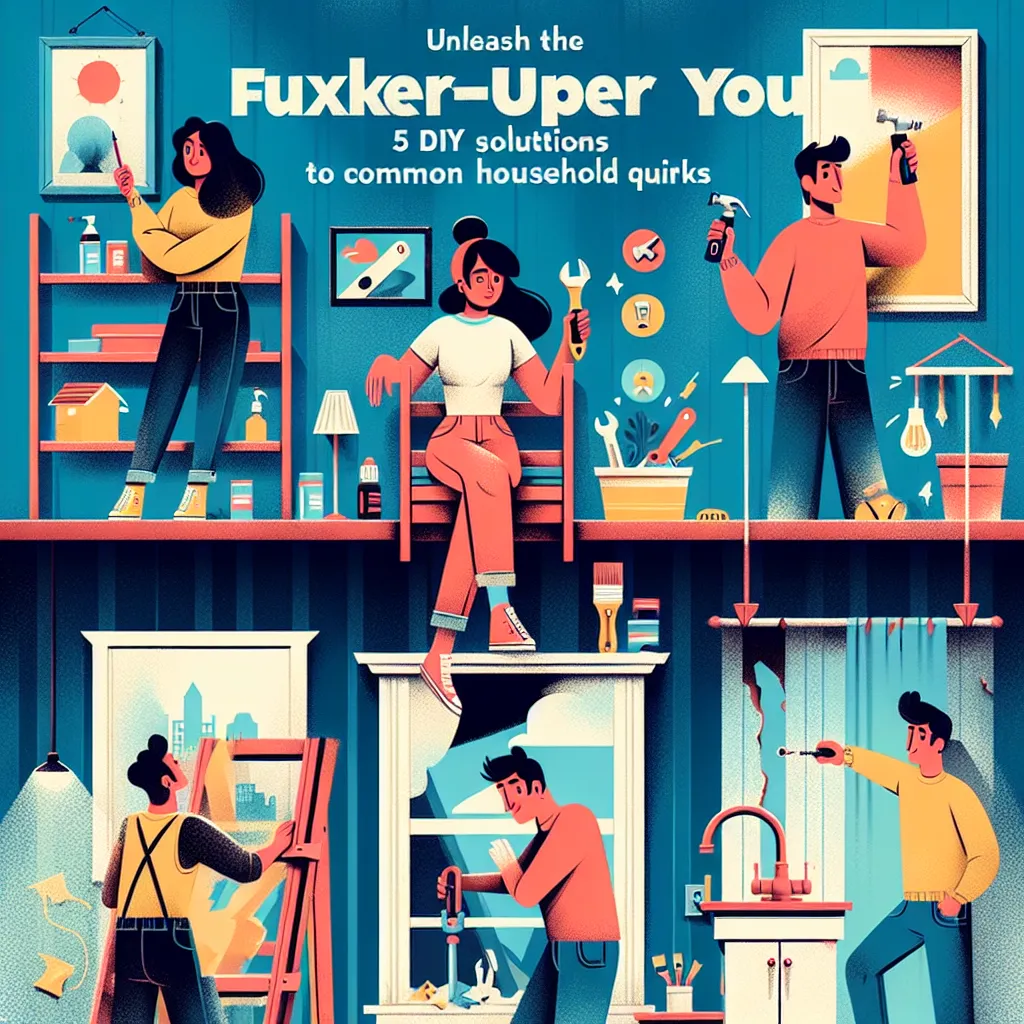 Unleash the Fixer-Upper in You: 5 DIY Solutions to Common Household Quirks