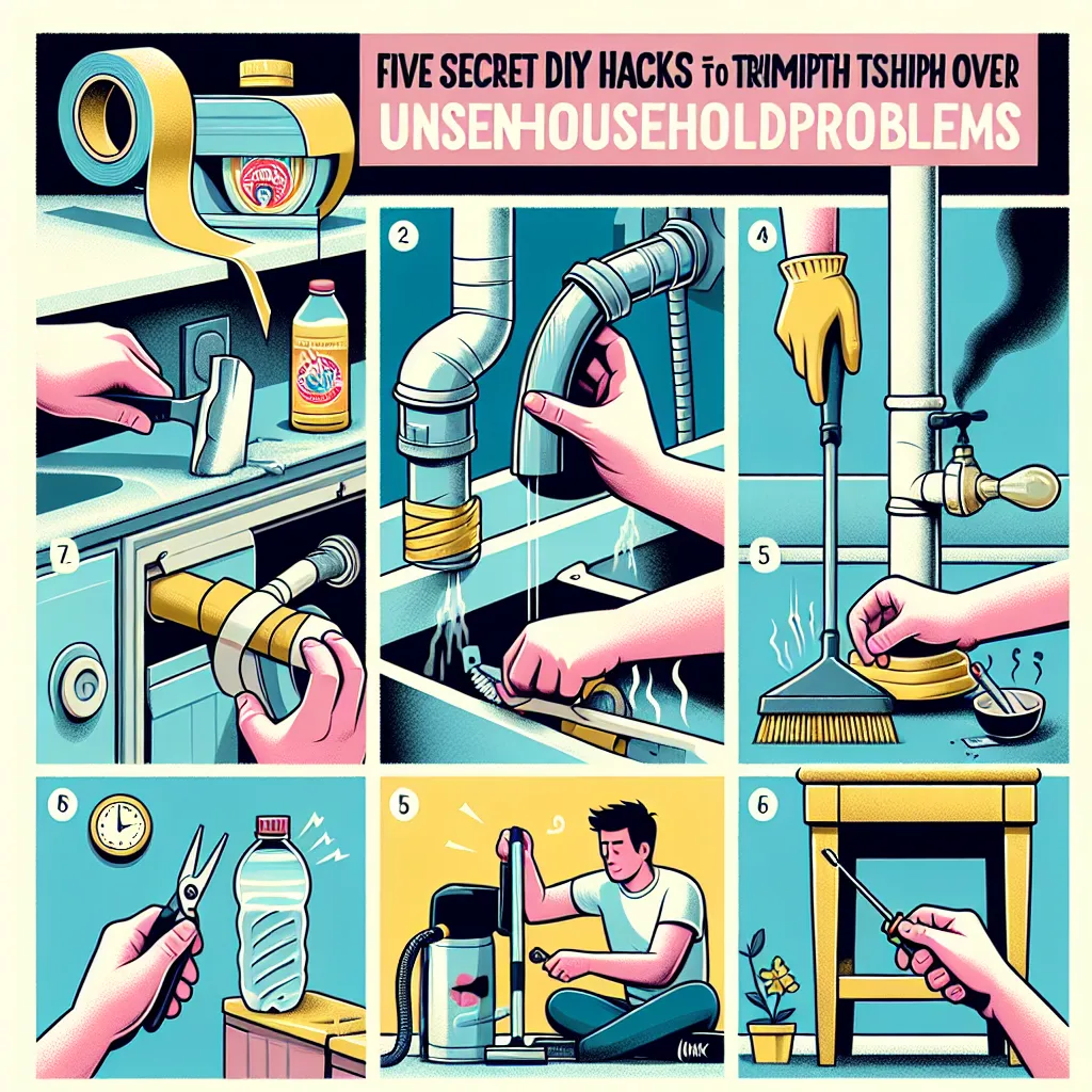 Five Secret DIY Hacks to Triumph Over Unseen Household Problems