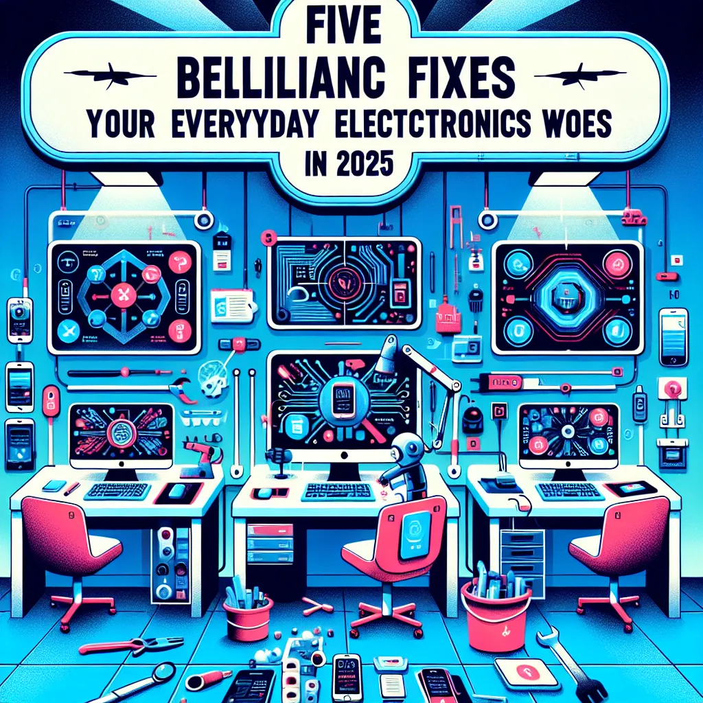 Five Brilliant Fixes for Your Everyday Electronics Woes in 2025