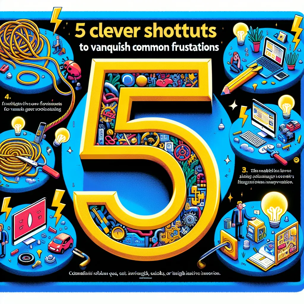 5 Clever Shortcuts to Vanquish Common Frustrations