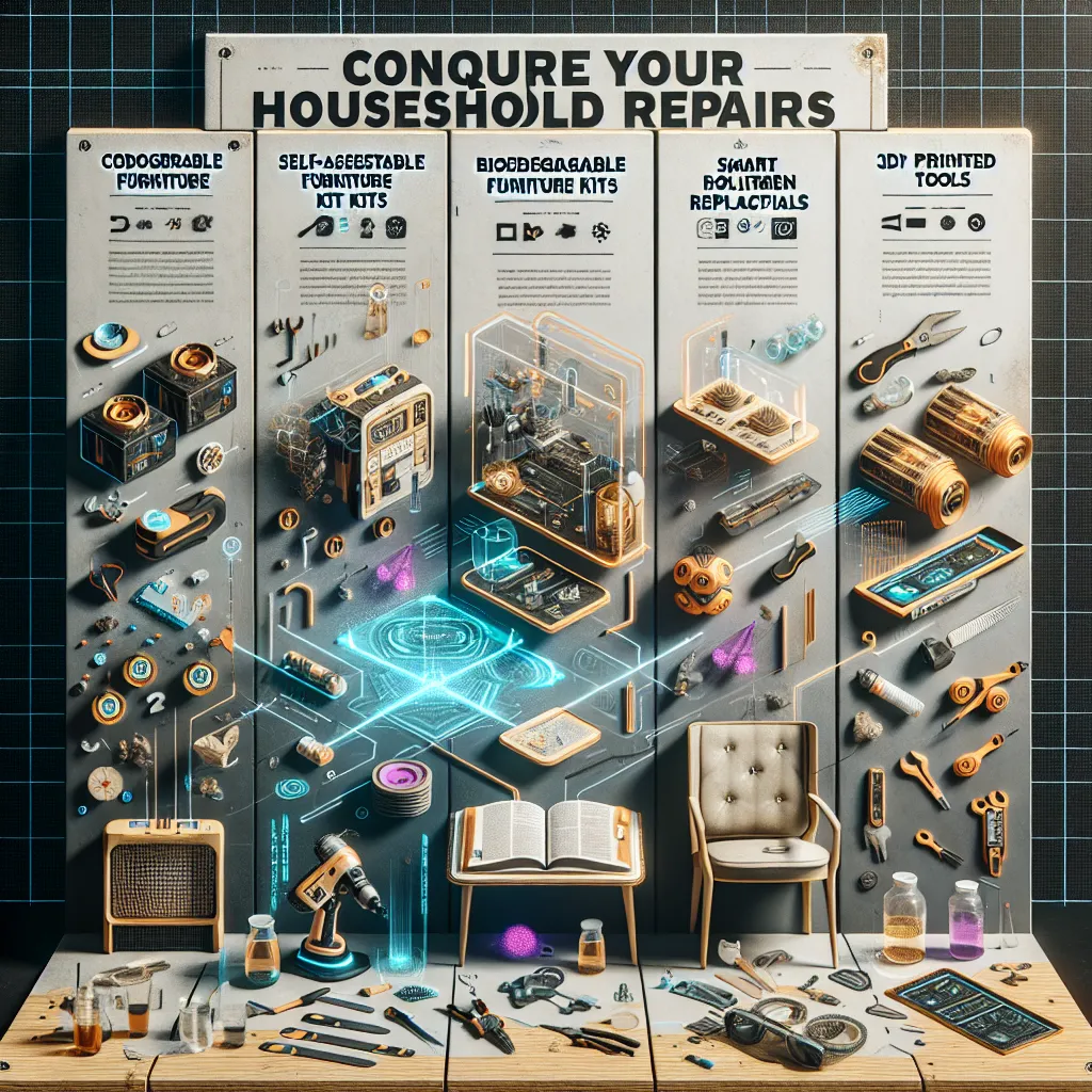 Conquer Your Household Repairs: 5 Creative DIY Solutions for 2025