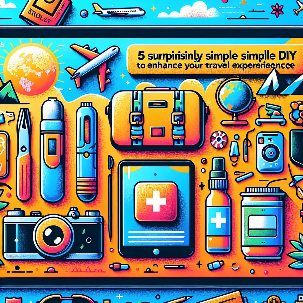 5 Surprisingly Simple DIY Solutions to Enhance Your Travel Experience