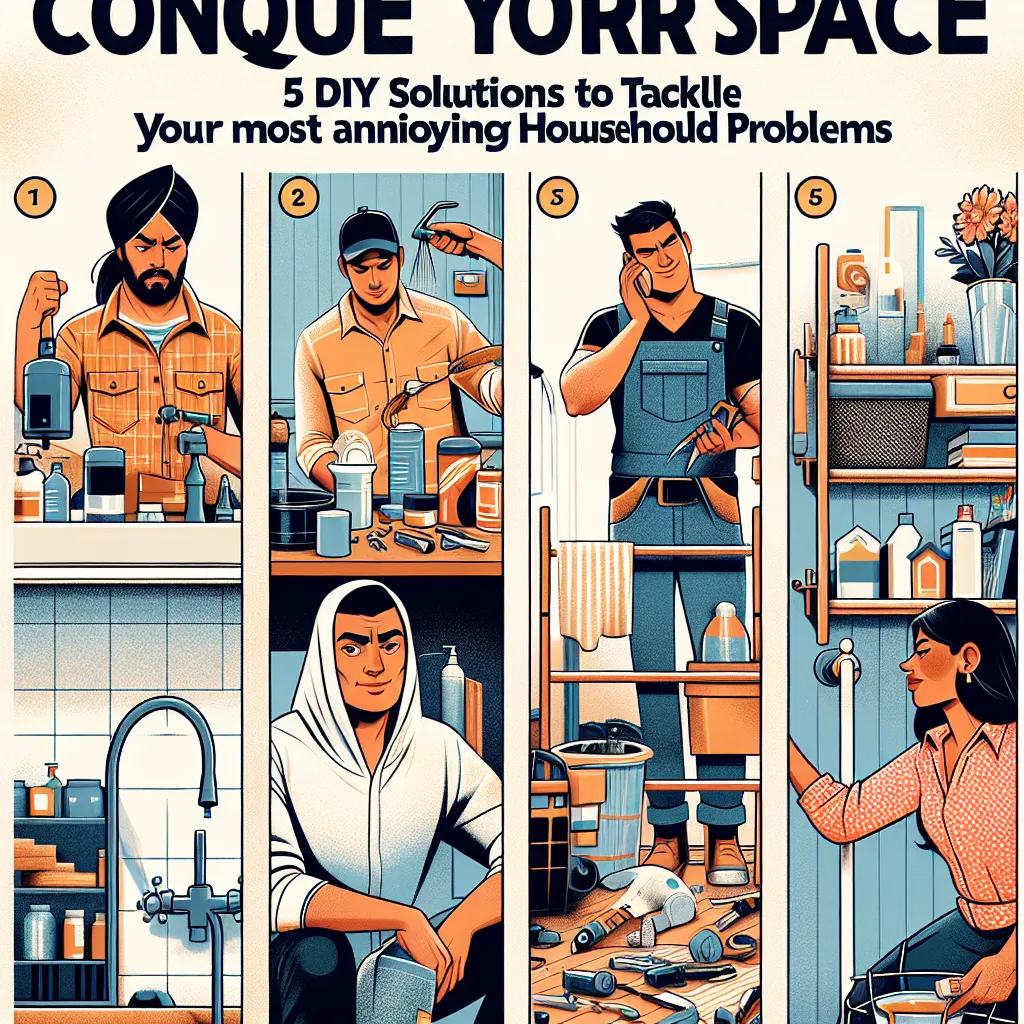 Conquer Your Space: 5 DIY Solutions to Tackle Your Most Annoying Household Problems