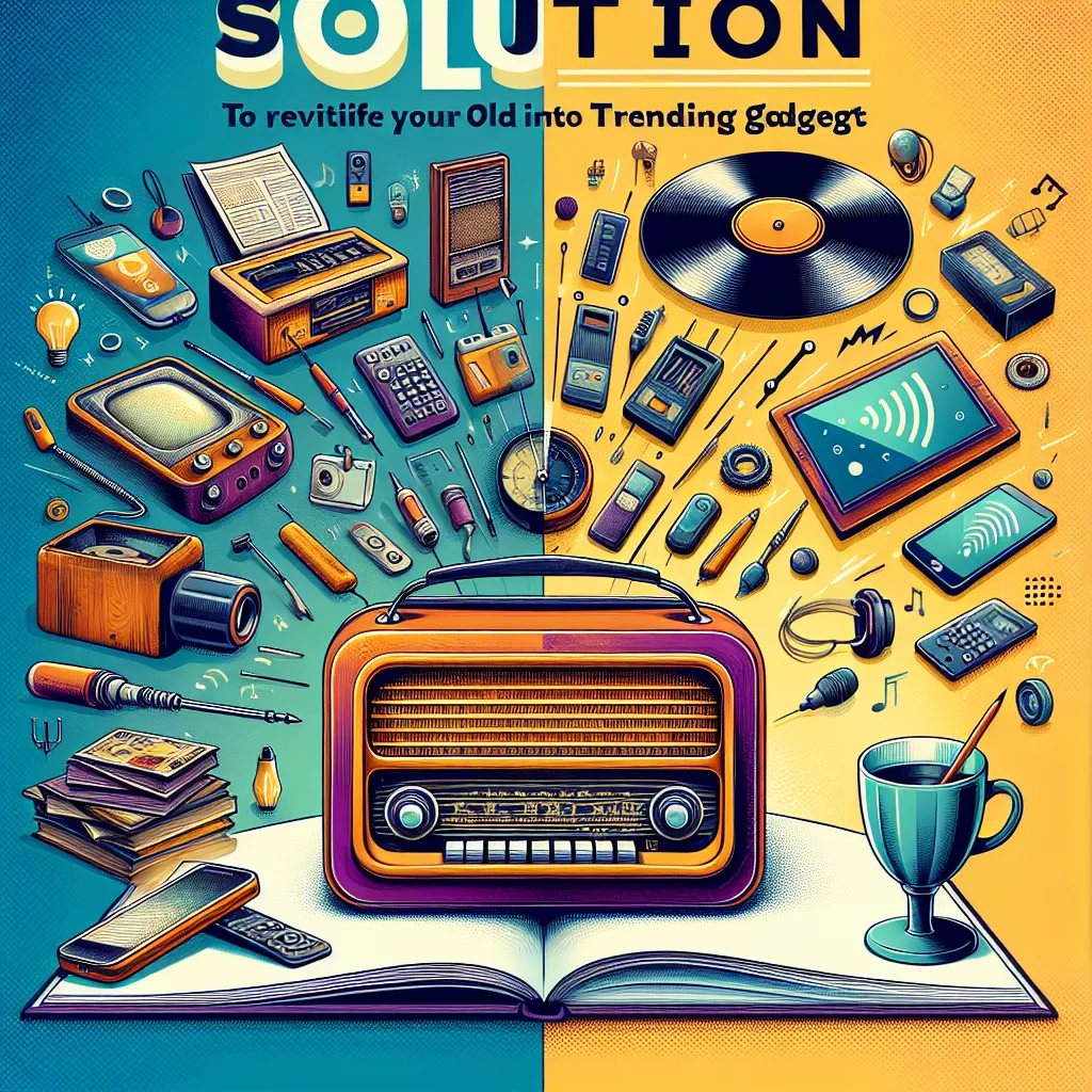 5 DIY Solutions to Revitalize Your Old Items into Trending Gadgets