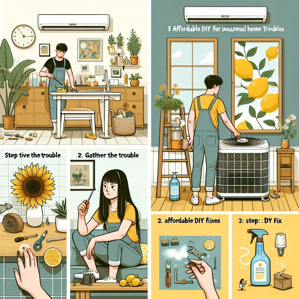 How to Save Your Summer: 5 Affordable DIY Fixes for Seasonal Home Troubles