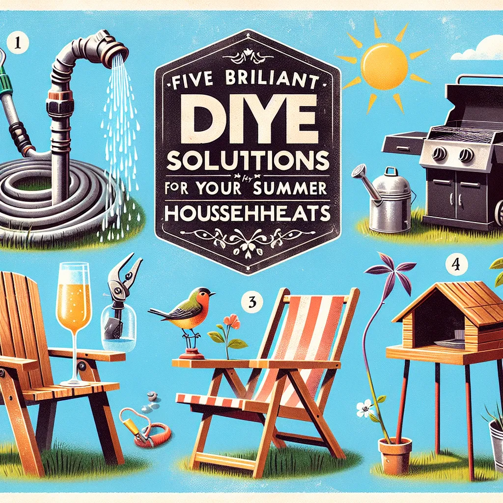Five Brilliant DIY Solutions for Your Summer Household Headaches