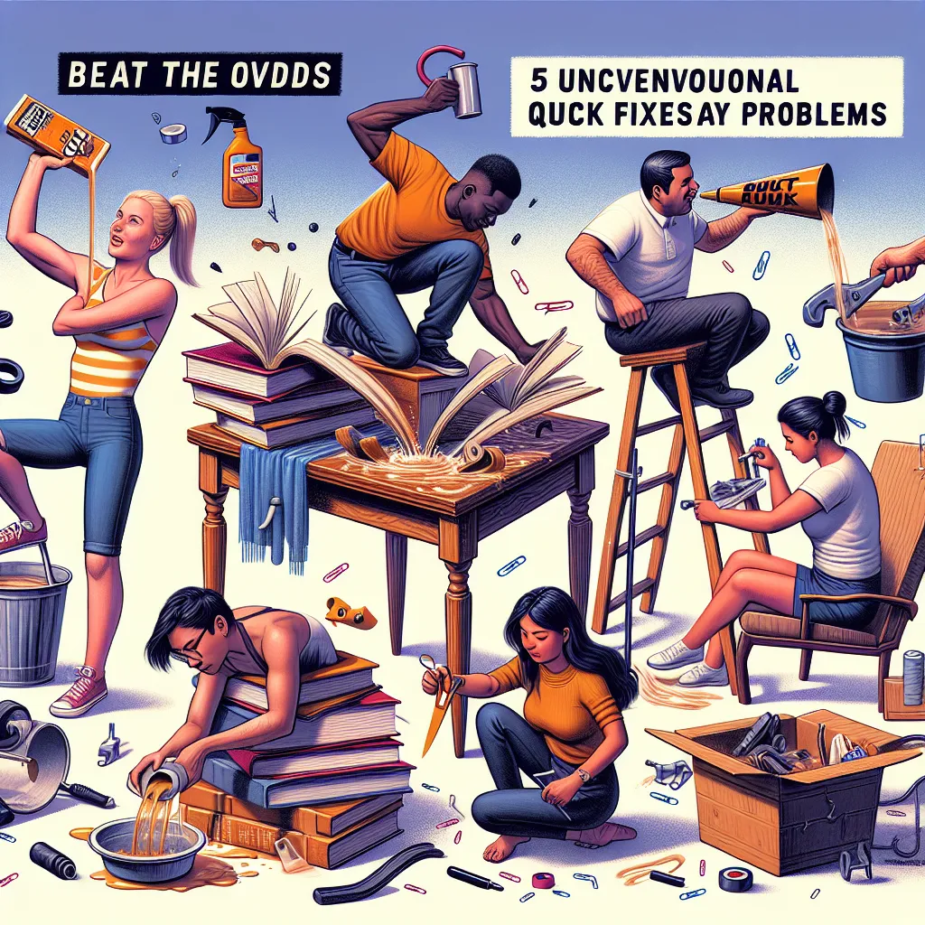 Beat the Odds: 5 Unconventional Quick Fixes to Everyday Problems