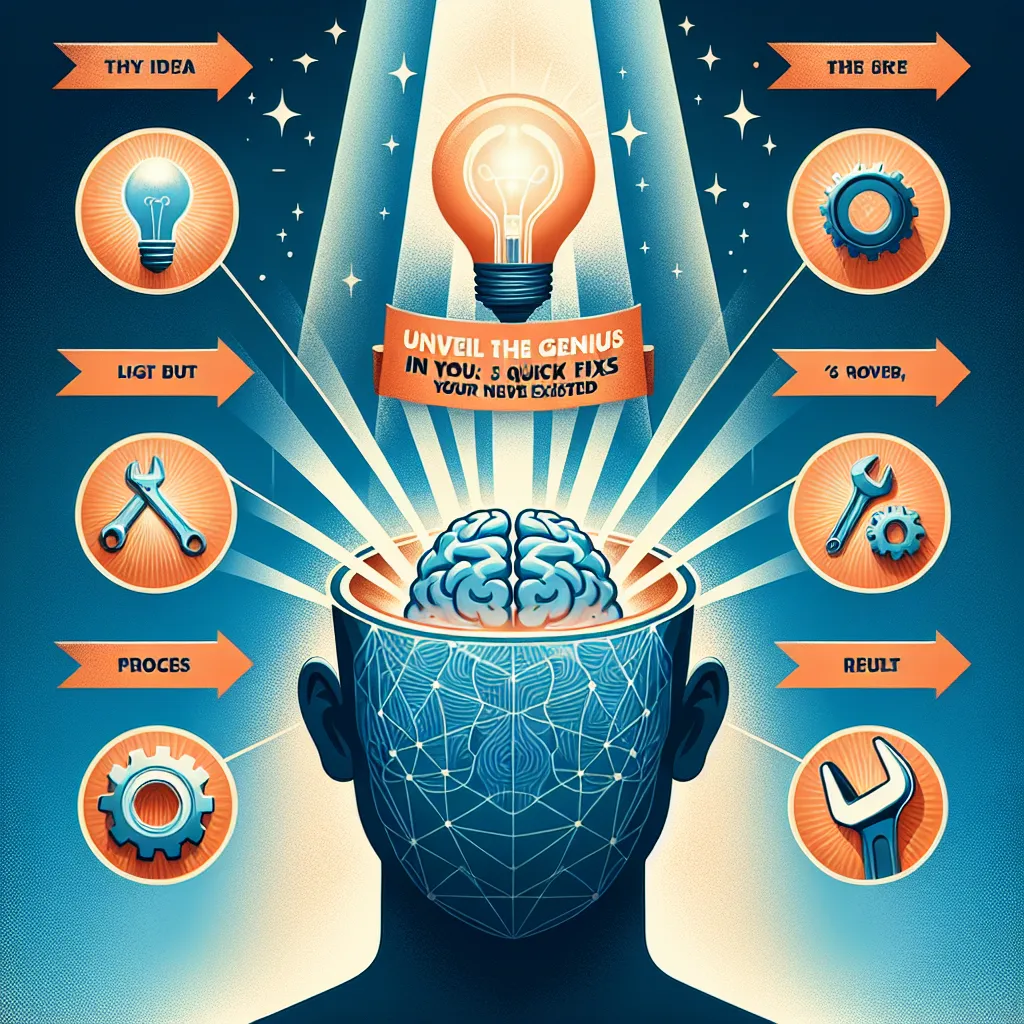 Unveil the Genius in You: 5 Quick Fixes You Never Knew Existed