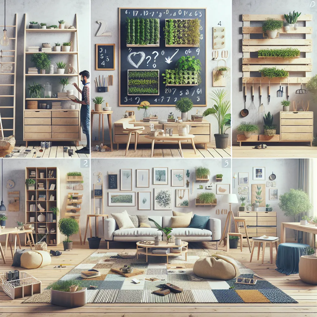 5 Unique DIY Solutions to Breathe New Life into Your Living Space