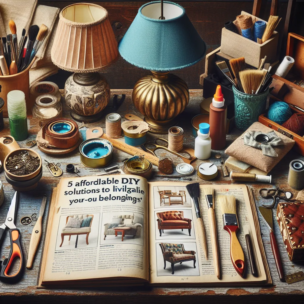 5 Affordable DIY Solutions to Revitalize Your Worn-out Belongings
