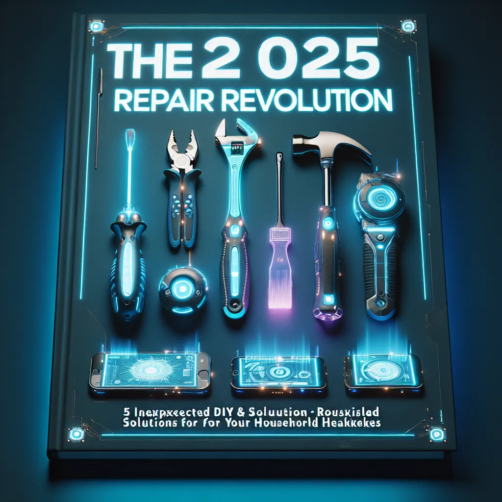 The 2025 Repair Revolution: 5 Unexpected DIY Solutions for Your Household Headaches