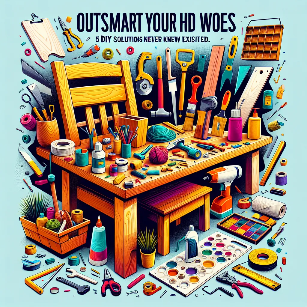 Outsmart Your Household Woes: 5 DIY Solutions You Never Knew Existed