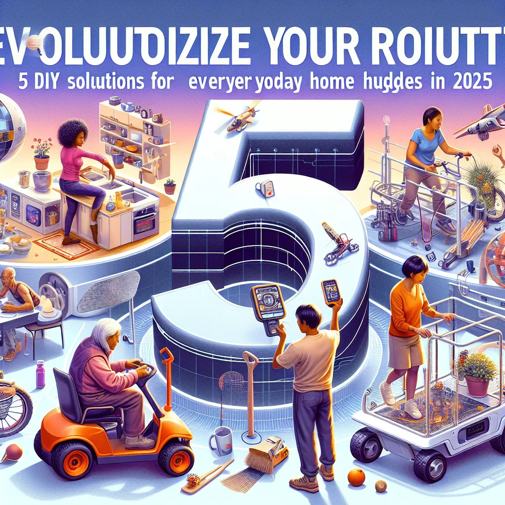 Revolutionize Your Routine: 5 DIY Solutions for Everyday Hurdles in 2025
