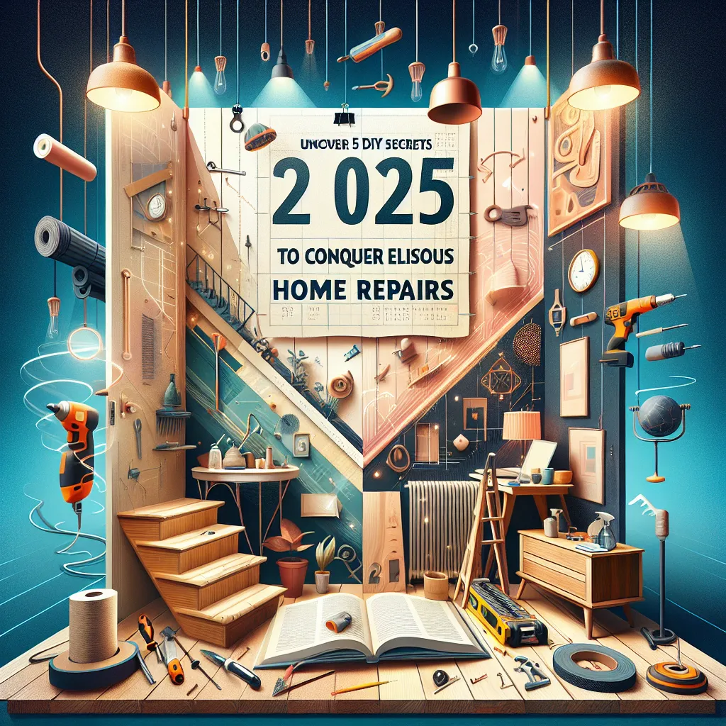 Uncover 5 DIY Secrets to Conquer Elusive Home Repairs in 2025