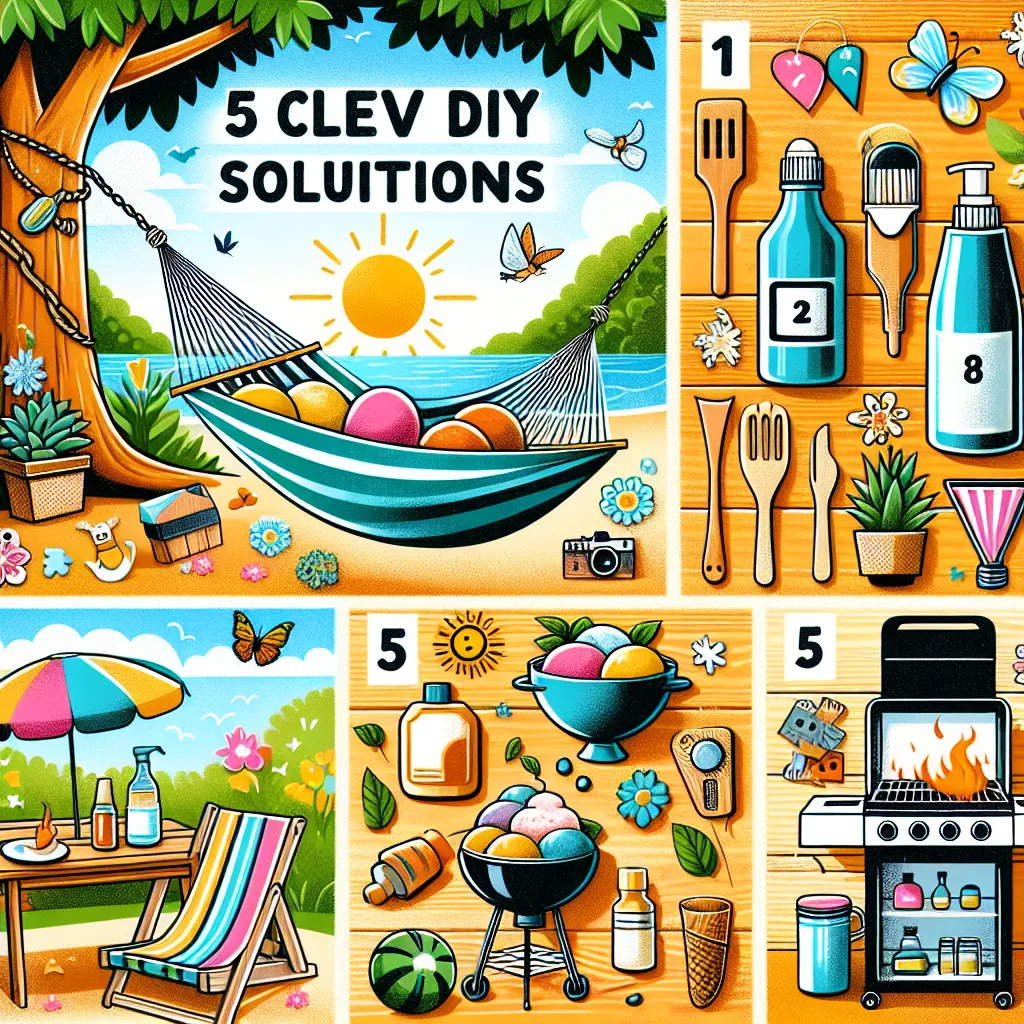 5 Clever DIY Solutions to Supercharge Your Summer Experience