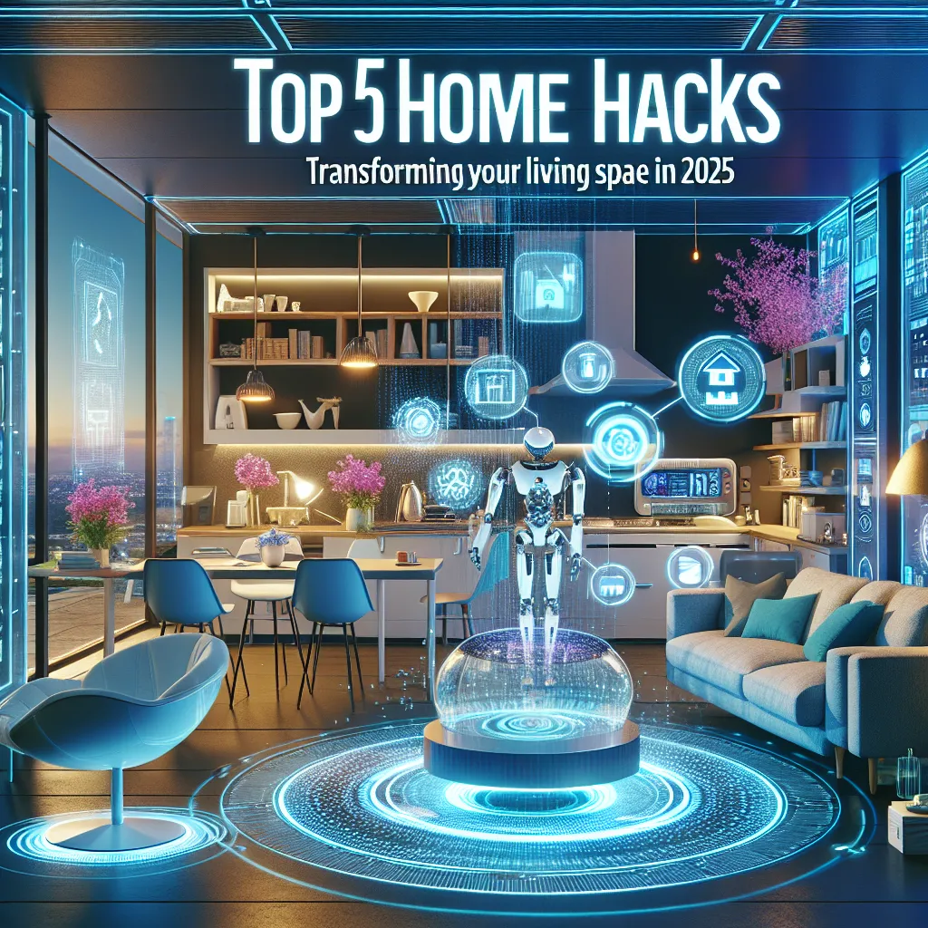 Top 5 Home Hacks: Transforming Your Living Space in 2025