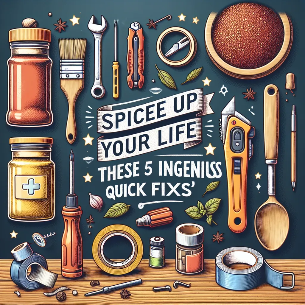 Spice Up Your Life with These 5 Ingenious Quick Fixes