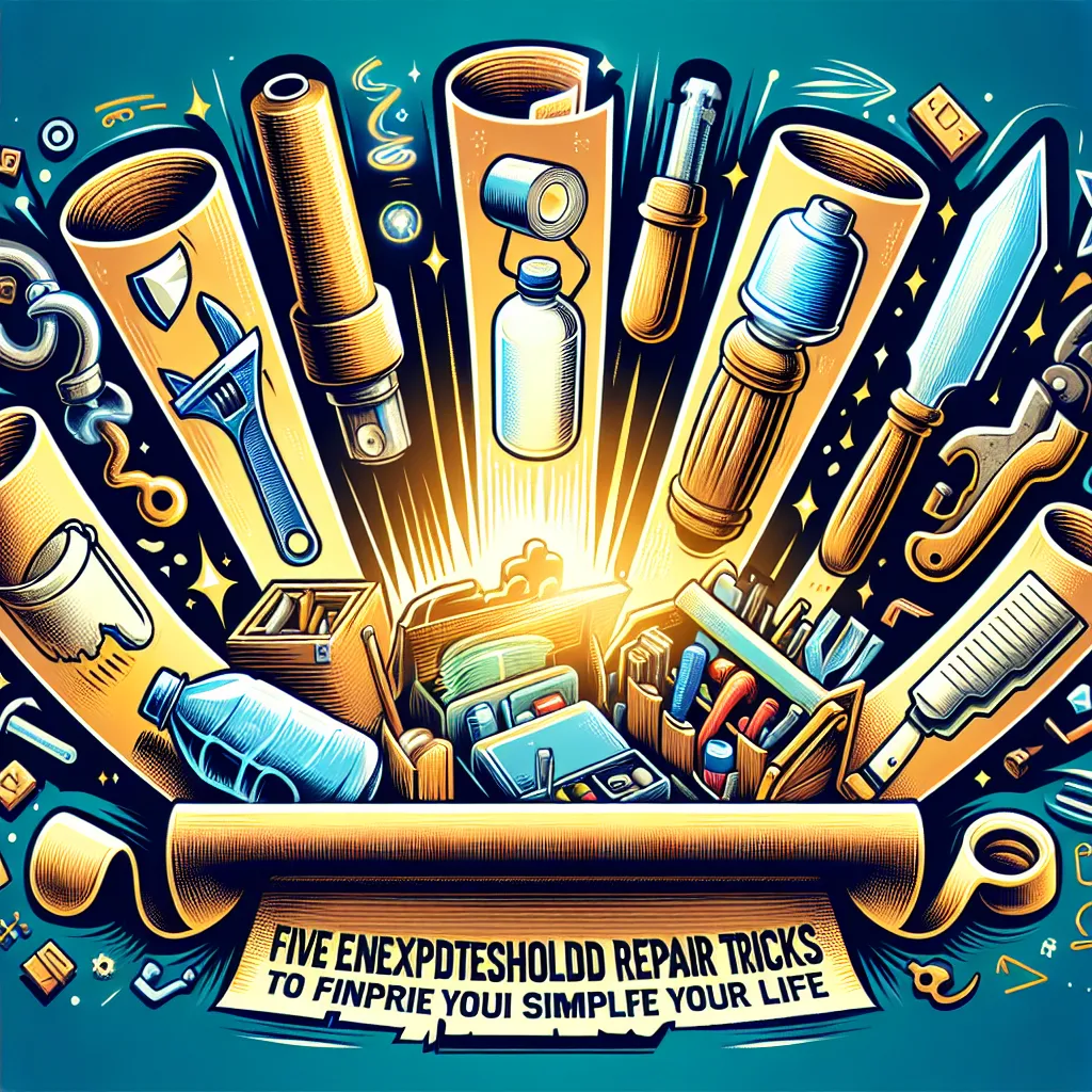 Five Unexpected Household Repair Tricks to Simplify Your Life