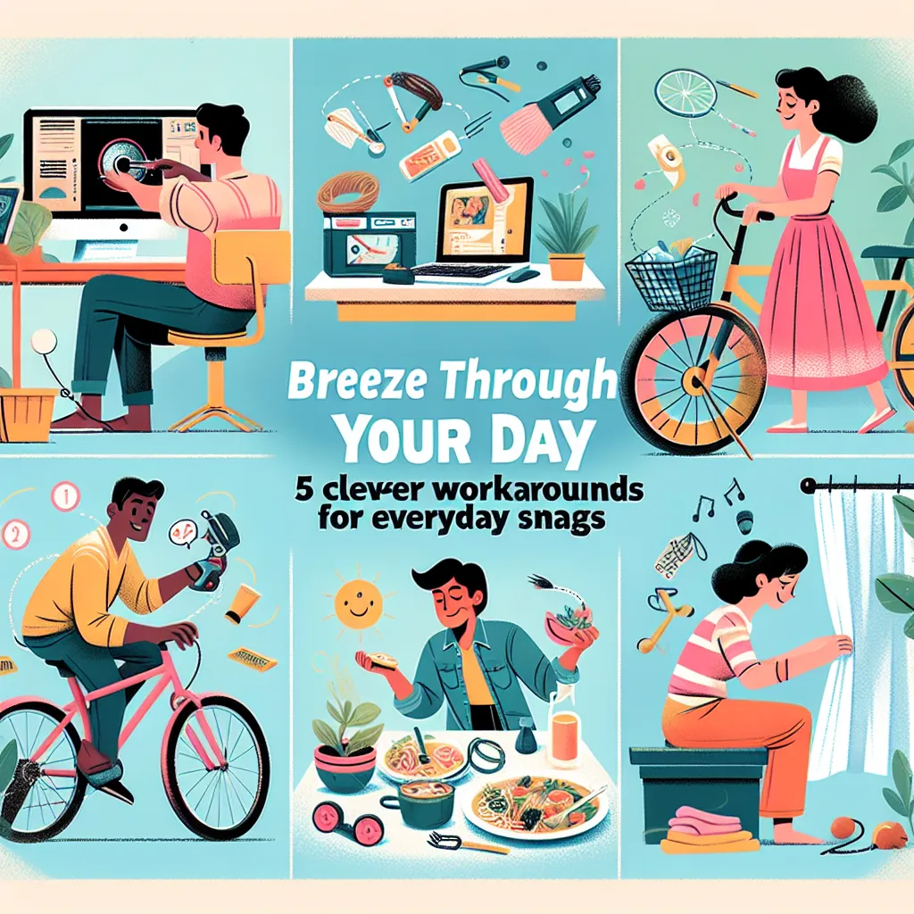 Breeze Through Your Day: 5 Clever Workarounds for Everyday Snags