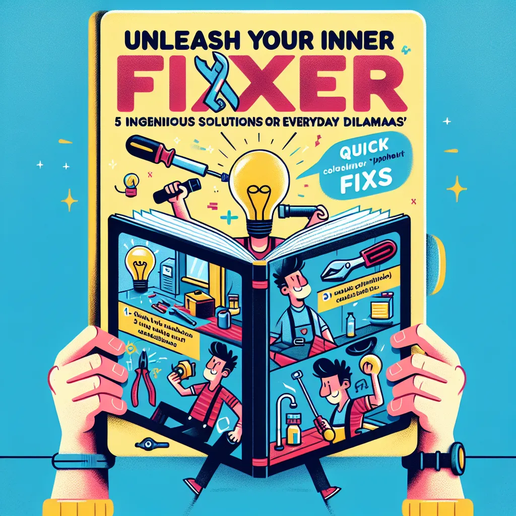 Unleash Your Inner Fixer: 5 Ingenious Solutions for Everyday Dilemmas