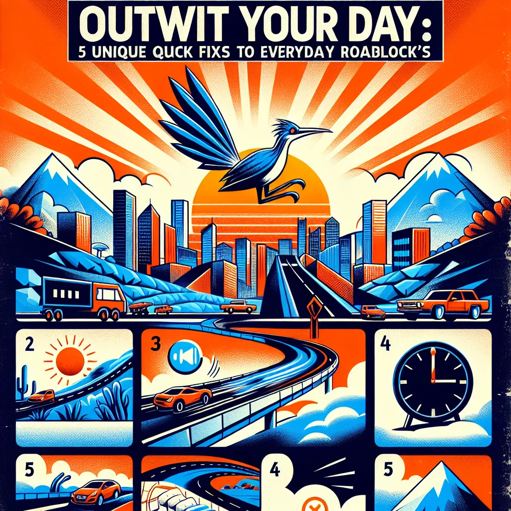 Outwit Your Day: 5 Unique Quick Fixes to Everyday Roadblocks
