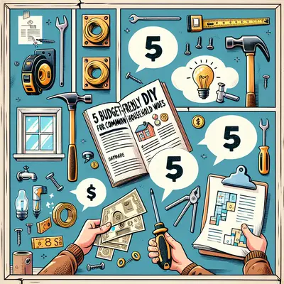 5 Budget-Friendly DIY Fixes for Common Household Woes