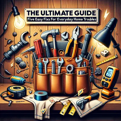 The Ultimate Guide: Five Easy Fixes for Everyday Home Troubles
